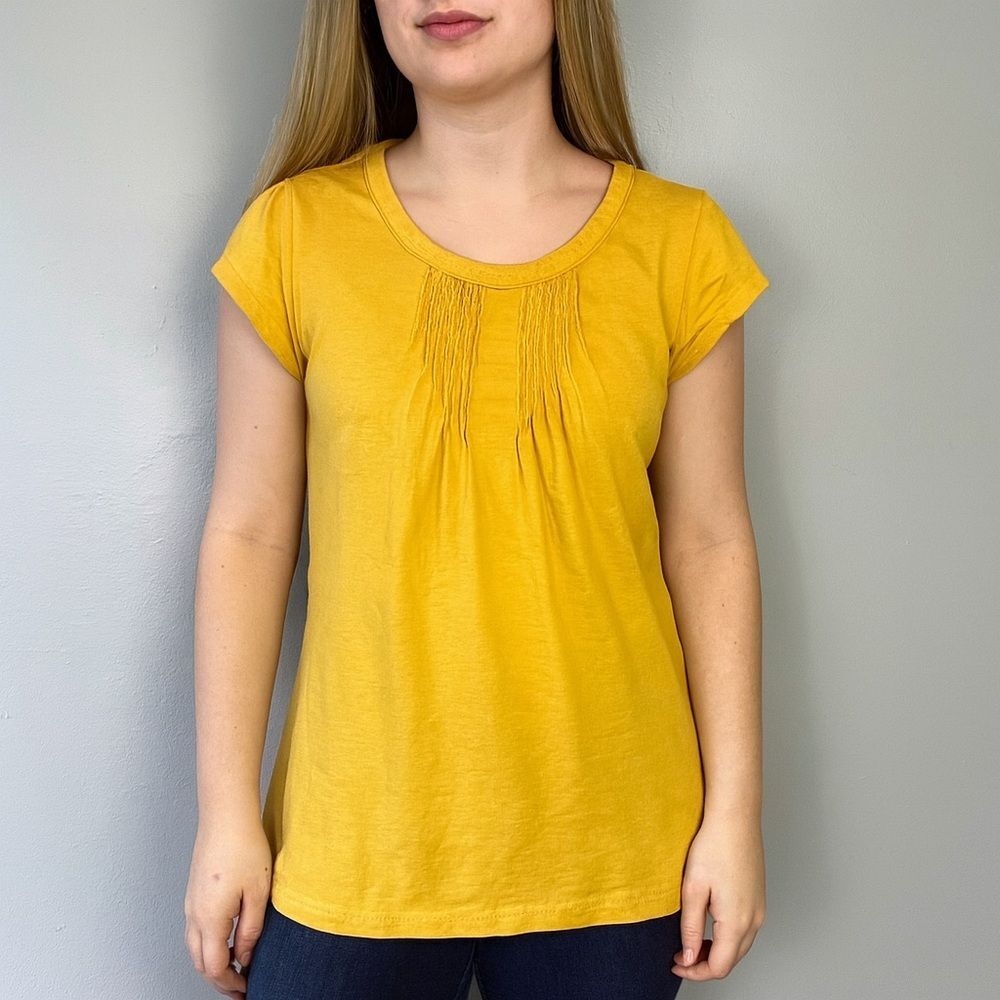Fossil Mustard Yellow Women's Short Sleeve Tee